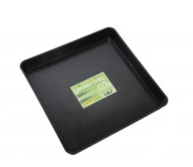 Plastbakker sorte 59 x 59 x 7 cm