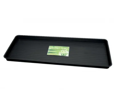 Plastbakker sorte 100 x 40 x 5 cm