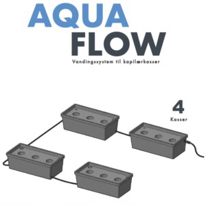 AquaFlow 4 Vandingssystem til Homefarms Kapil&aelig;rkasser
