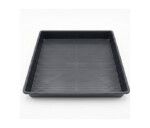 Plastbakker sorte 80 x 80 x 12 cm