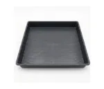 Plastbakker sorte-100x100x12 cm