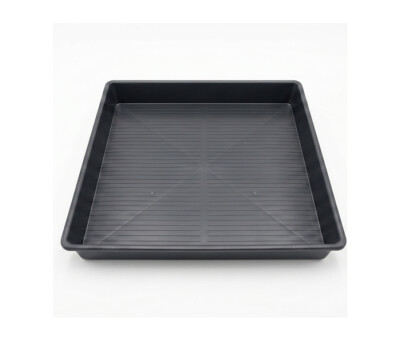 Plastbakker sorte 80 x 80 x 12 cm