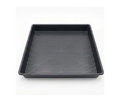 Plastbakker sorte 80 x 80 x 12 cm