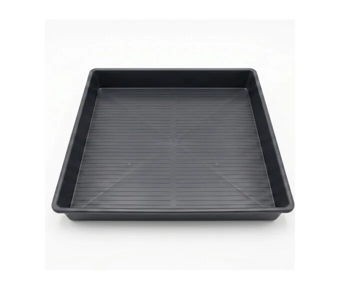 Plastbakker sorte-100x100x12 cm
