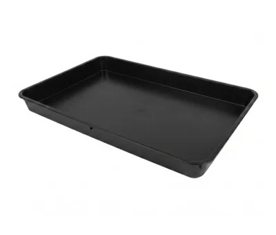 Plastbakker sorte-57 x 39 x 5 cm