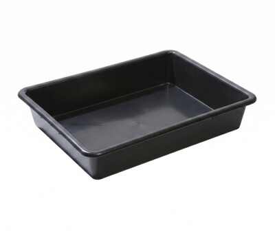 Plastbakker sorte-65 x 50 x 12 cm