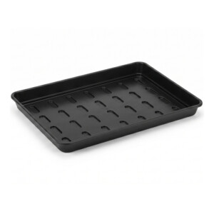 Plastbakker sorte-23 x 17 x 6,5 cm