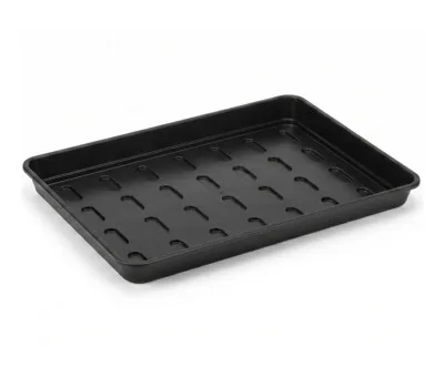 Plastbakker sorte-23 x 17 x 6,5 cm