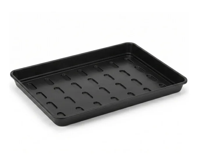 Plastbakker sorte-38 x 23 x 6,5 cm