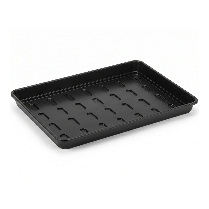 Plastbakker Sorte-23 x 17 x 6,5 Cm
