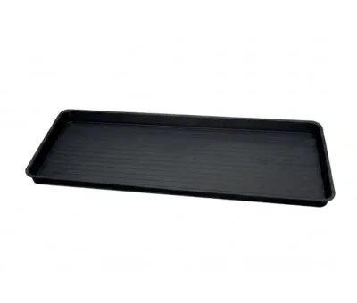 Plastbakker sorte 100 x 40 x 5 cm