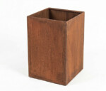 Plantekumme i 3 mm stålplade med målene 40 x 40 x 60 cm