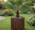 Plantekumme i 3 mm stålplade med målene 40 x 40 x 60 cm