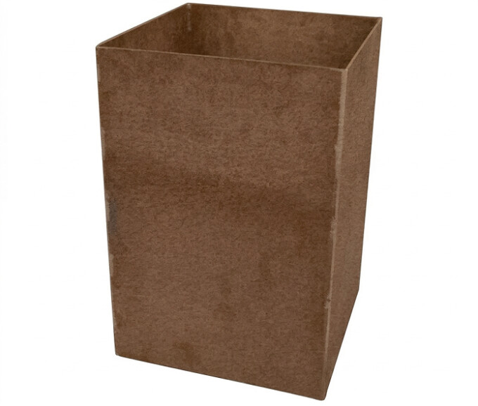 Plantekumme i 3 mm stålplade med målene 40 x 40 x 60 cm