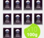 DyoFix havedam sort pulver 10x100g til 30.000 L