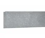 Græskant i 0.8mm varmgalvaniseret plade