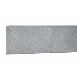 Græskant i 0.8mm varmgalvaniseret plade