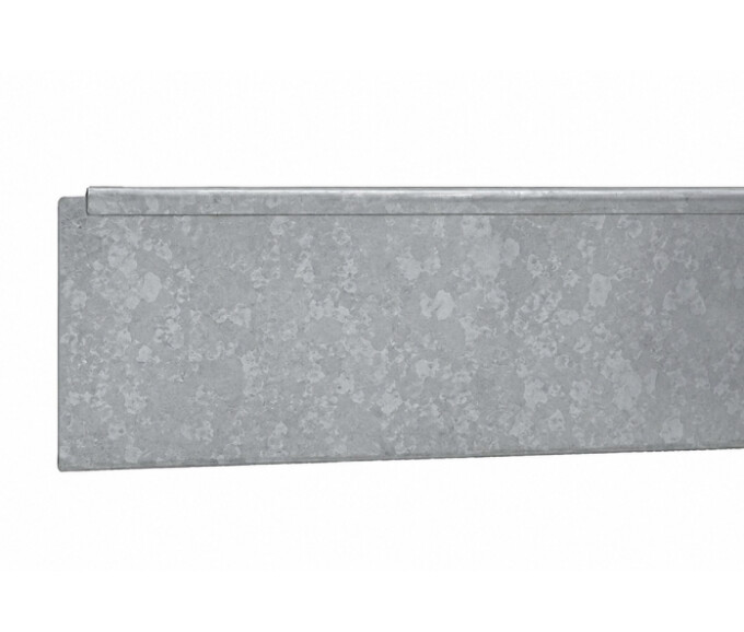 Græskant i 0.8mm varmgalvaniseret plade