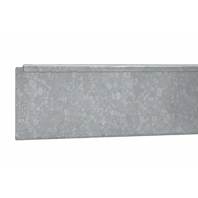 Gr&aelig;skant i 0.8mm varmgalvaniseret plade