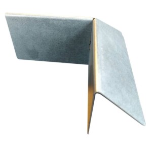 Sneglehegnshj&oslash;rne 90 &deg; udvendig 1mm varmgalvaniseret plade til tr&aelig; h&oslash;jbede