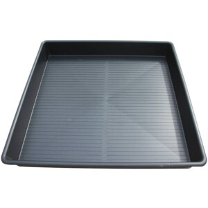 Plastbakker sorte 80 x 80 x 12 cm
