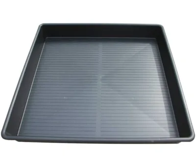 Plastbakker sorte 80 x 80 x 12 cm