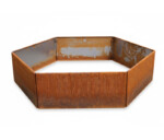 sekskantet højbed uden sneglekant