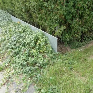 Sneglehegn i 1 mm varmgalvaniseret plade 27x125cm