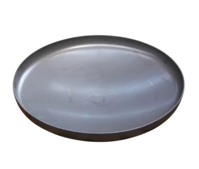 Rundt spejlbassin jern rust