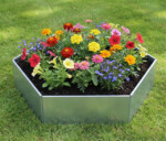 Højbede sæt uden sneglekant galvaniseret sekskantet