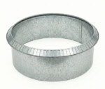 Rundt højbed galvaniseret med sneglekant H54 cm