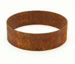 Rundt højbed i cortenstål 5mm H25 cm