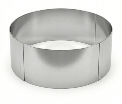 Rundt h&oslash;jbed galvaniseret uden sneglekant H54 cm