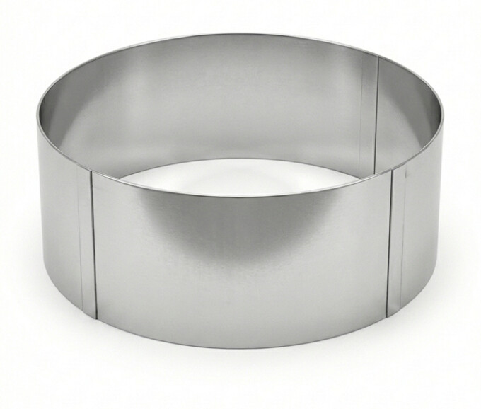 Rundt højbed galvaniseret uden sneglekant H54 cm