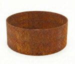 Rundt højbed i cortenstål 5mm H40 cm