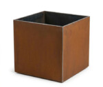 Corten stål skjuler på hjul til en plant growers