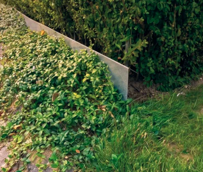 Sneglehegn i 1 mm varmgalvaniseret plade 27x125cm