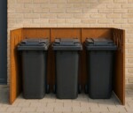 Skraldespandskjuler i flere varianter