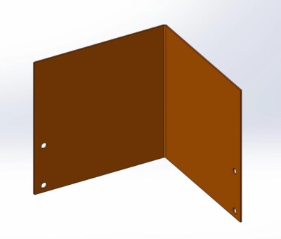 Bukket hj&oslash;rner til gr&aelig;skanter H20