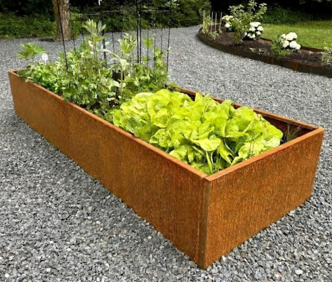 højbed corten stål, b80