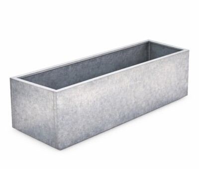 Plantekasse Galvaniseret 120 x 40 cm H40 cm